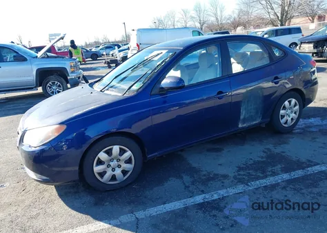 2008 Hyundai Elantra Gls/Se from USA, damaged, VIN KMHDU46D78U565031